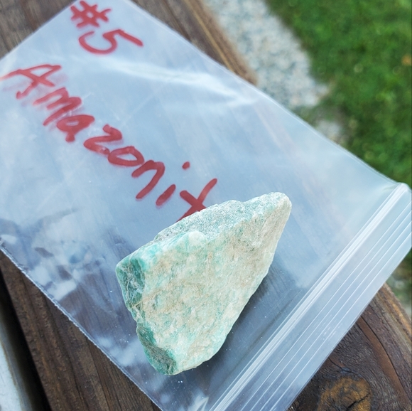 #5 lot Amazonite Crystal - Picture 2 of 6